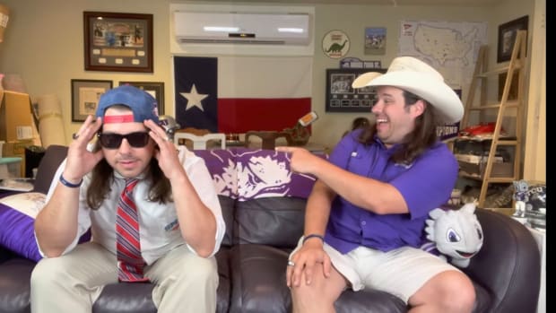 TCU @ SMU, 2022.  Fan reactions